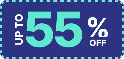 Up to 55 OFF
